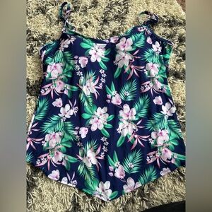 Floral swim top (NW/OT)